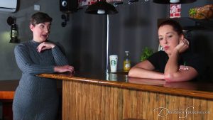 Alora is rude to her customer