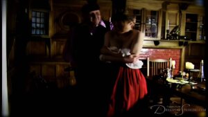 Ellen is led from the room by her new master